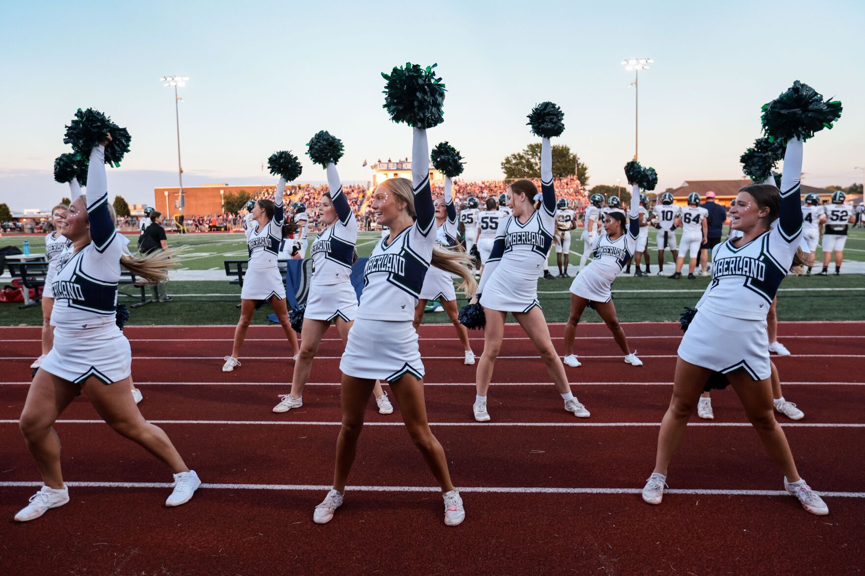 Sideline scenes from Holt vs. Timberland High School
